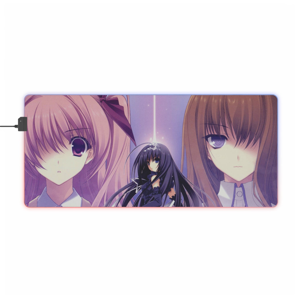 Anime Crossover RGB LED Mouse Pad (Desk Mat)