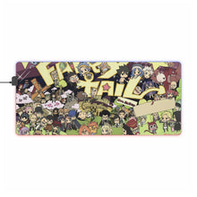 Charger l&#39;image dans la galerie, Tapis de souris LED RGB Fairy Tail Natsu Dragneel, Erza Scarlet, Gray Fullbuster, Lucy Heartfilia, Happy (tapis de bureau)
