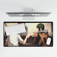 Load image into Gallery viewer, Saitama and License-less Rider Mouse Pad (Desk Mat)
