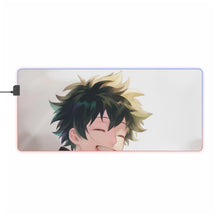 Charger l&#39;image dans la galerie, Tapis de souris LED RVB My Hero Academia Izuku Midoriya (tapis de bureau)
