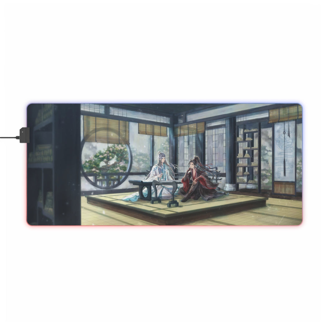 Wei Ying and Lan Zhan RGB LED Mouse Pad (Desk Mat)