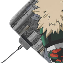 Cargar imagen en el visor de la galería, My Hero Academia Katsuki Bakugou RGB LED Mouse Pad (Desk Mat)
