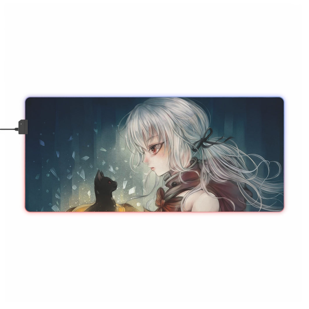 Anime Halloween RGB LED Mouse Pad (Desk Mat)