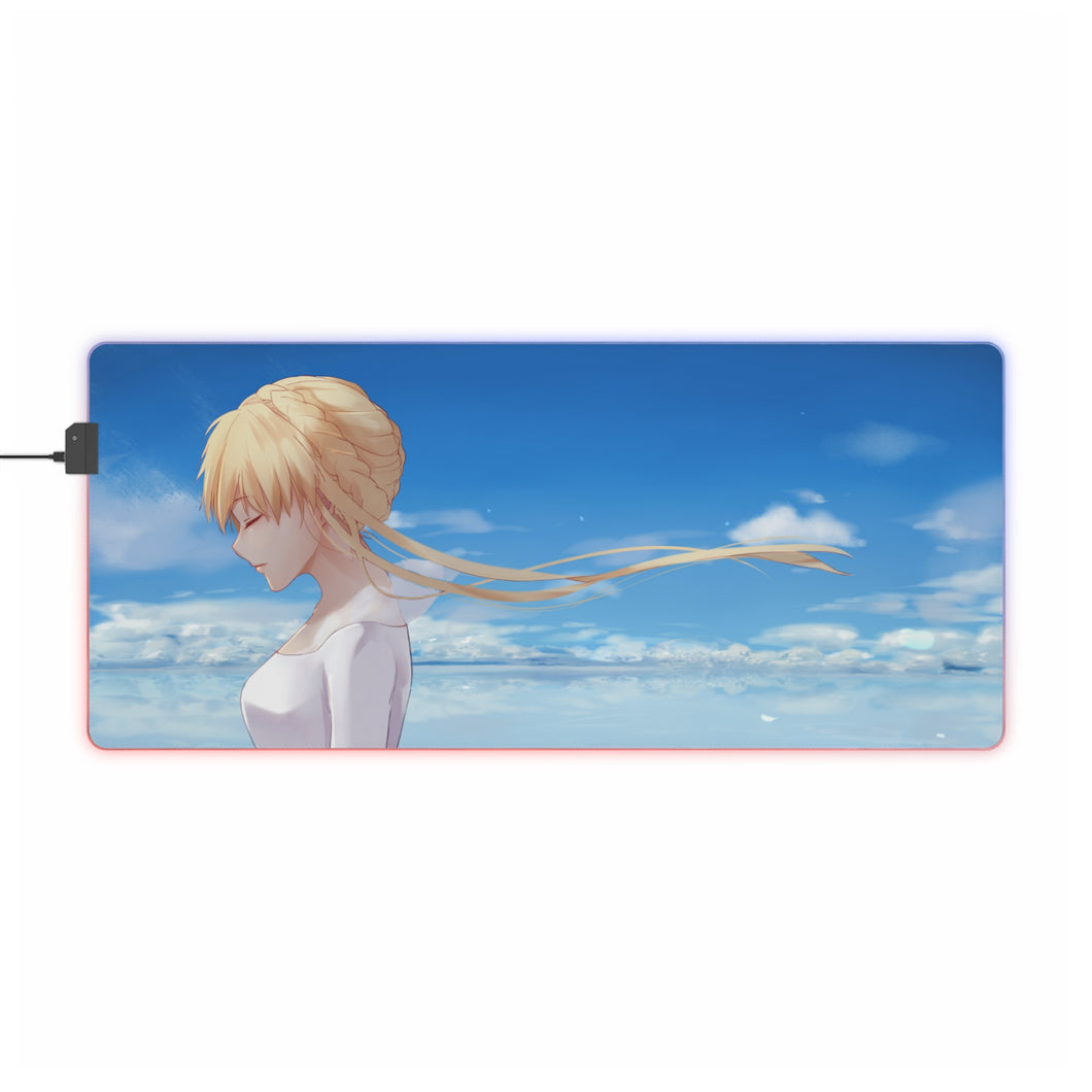 Tapis de souris LED RVB Aldnoah.Zero (tapis de bureau)