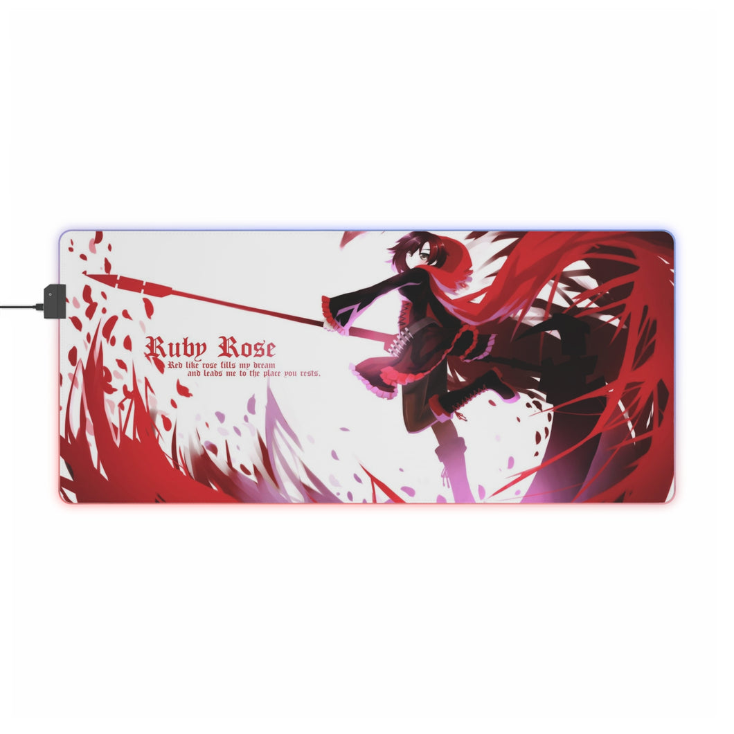 Anime RWBY RGB LED Mouse Pad (Desk Mat)