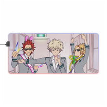 Cargar imagen en el visor de la galería, My Hero Academia Katsuki Bakugou RGB LED Mouse Pad (Desk Mat)
