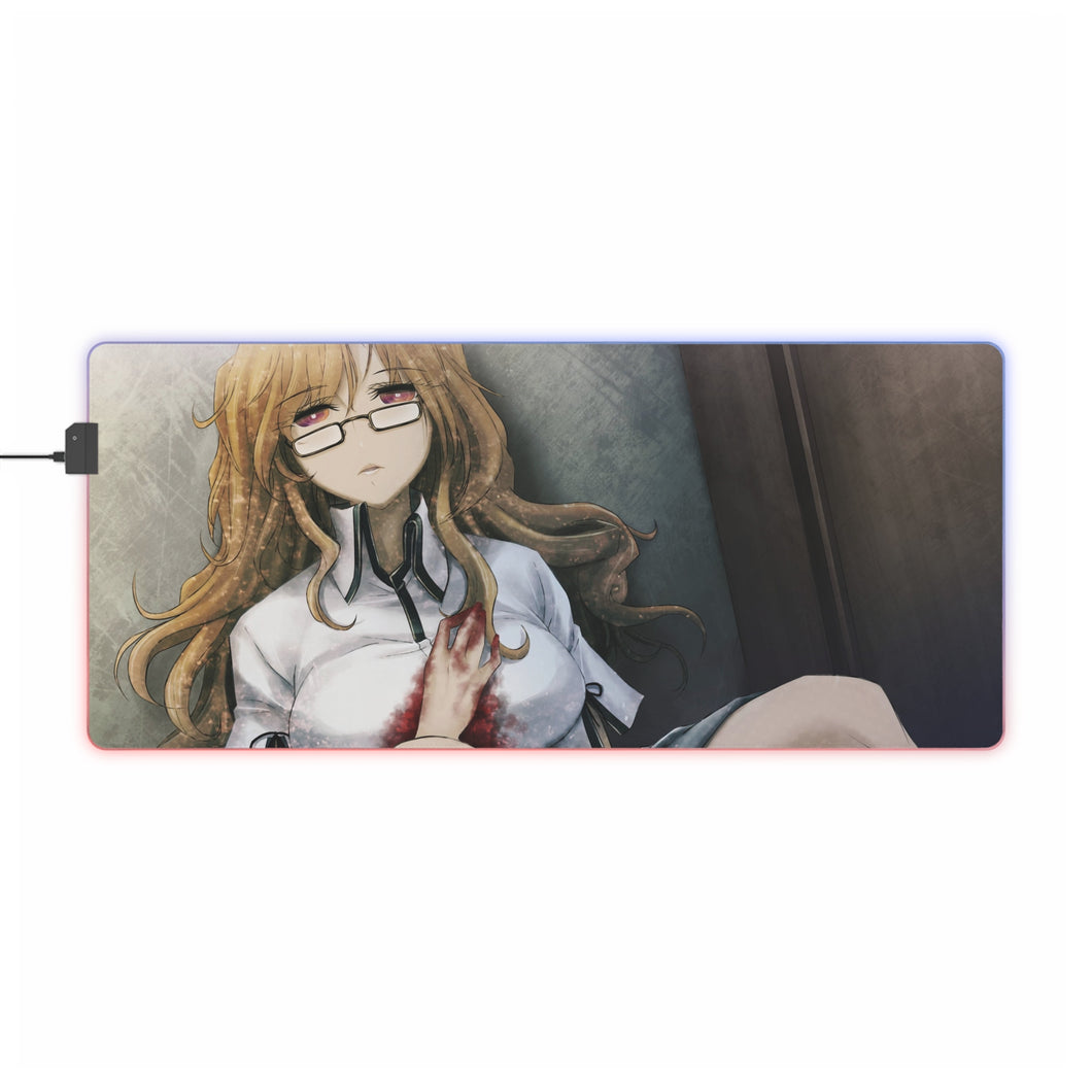 Anime Steins;Gate RGB LED Mouse Pad (Desk Mat)