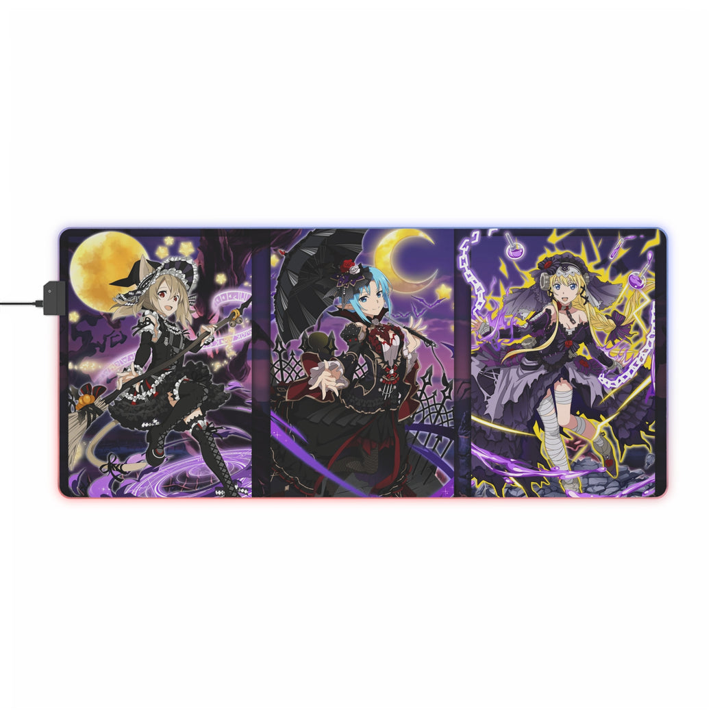 Memory Defrag - Beauty's Nightmare Banner RGB LED Mouse Pad (Desk Mat)