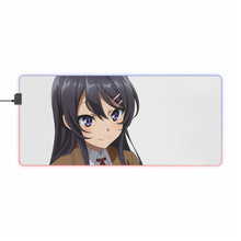 Charger l&#39;image dans la galerie, Tapis de souris LED RGB Rascal Does Not Dream of Bunny Girl Senpai (tapis de bureau)
