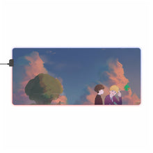 Cargar imagen en el visor de la galería, Mob Psycho 100 Shigeo Kageyama, Teruki Hanazawa RGB LED Mouse Pad (Desk Mat)
