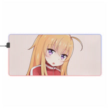 Cargar imagen en el visor de la galería, Alfombrilla de ratón con LED RGB blanca Gabriel DropOut Gabriel Tenma (alfombrilla de escritorio)
