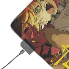 Load image into Gallery viewer, The Promised Neverland Ray, Norman, Emma, Gilda RGB LED Mouse Pad (Desk Mat)
