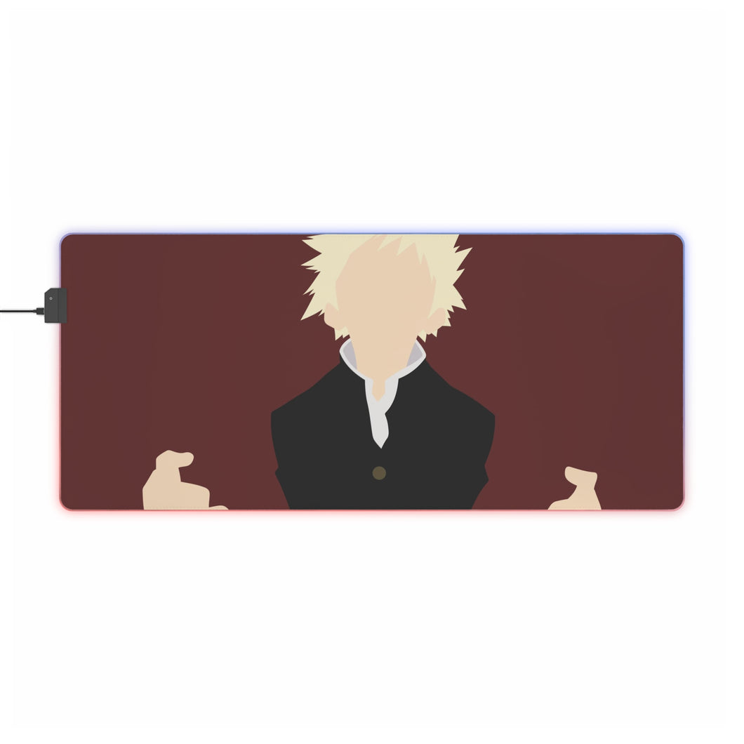 My Hero Academia Katsuki Bakugou RGB LED Mouse Pad (Desk Mat)