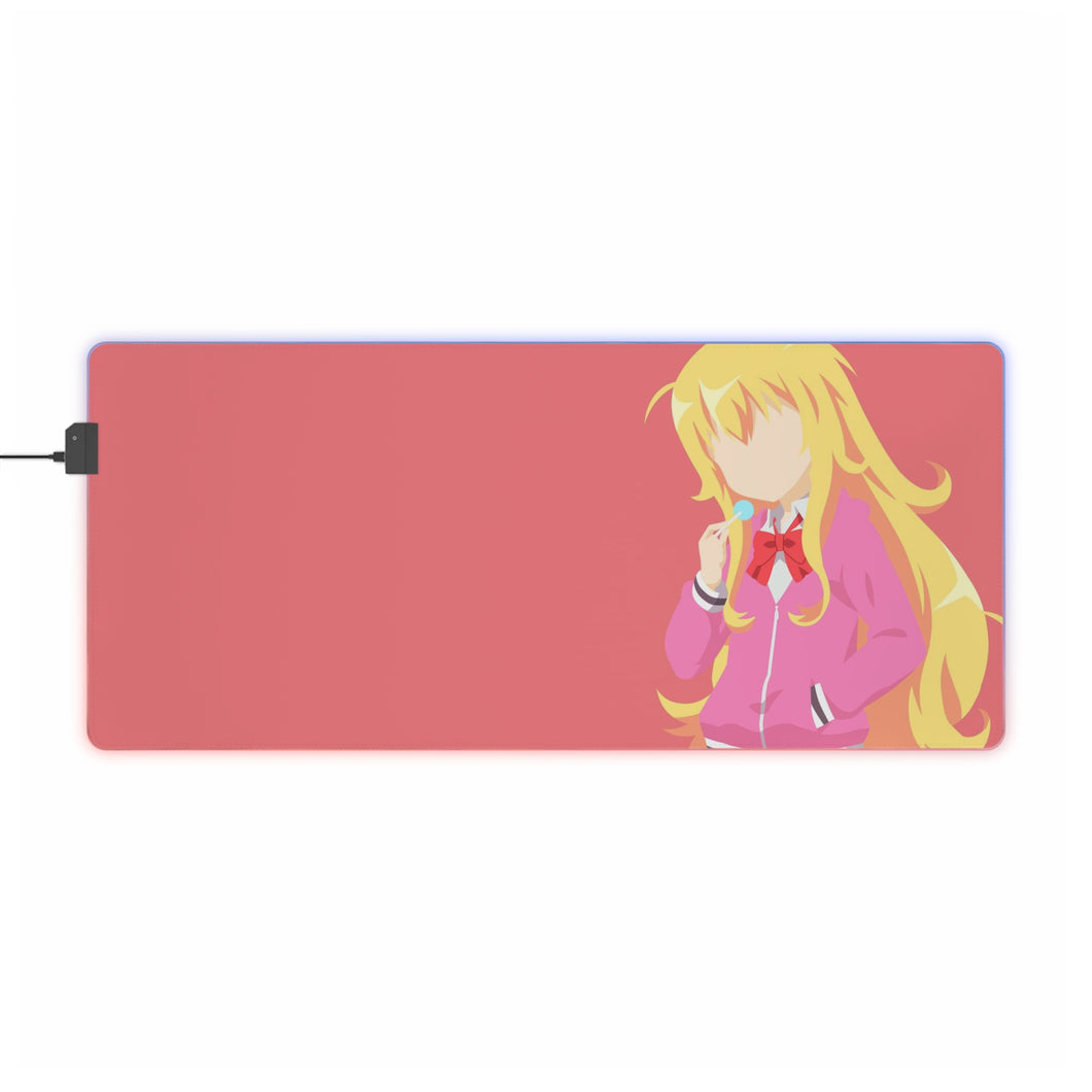 Gabriel DropOut Gabriel Tenma White RGB LED Mouse Pad (Desk Mat)