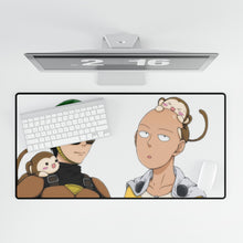 Load image into Gallery viewer, Saitama and License-less Rider Mouse Pad (Desk Mat)
