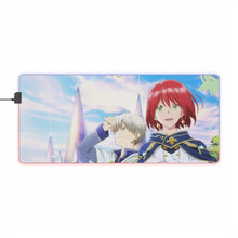 Cargar imagen en el visor de la galería, Snow White With The Red Hair RGB LED Mouse Pad (Desk Mat)
