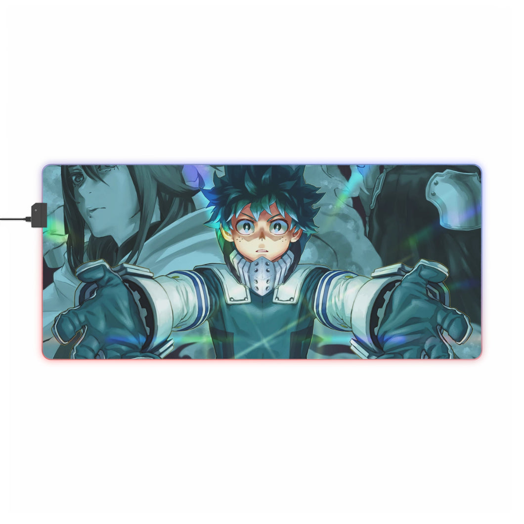 My Hero Academia Izuku Midoriya RGB LED Mouse Pad (Desk Mat)