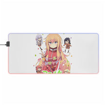 Cargar imagen en el visor de la galería, Gabriel DropOut Satanichia Kurumizawa Mcdowell, Gabriel Tenma White, Vignette Tsukinose April, Raphiel Shiraha Ainsworth RGB LED Mouse Pad (Desk Mat)
