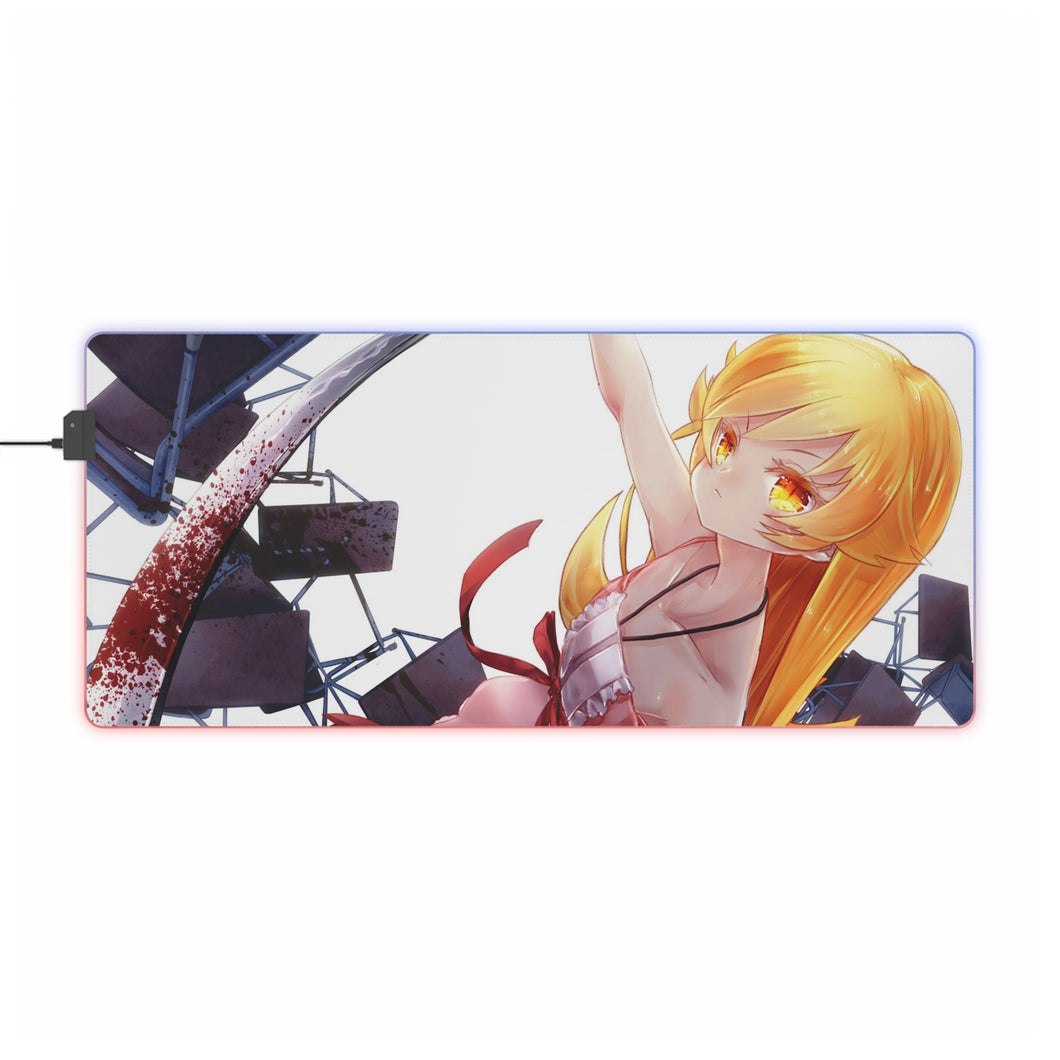 Monogatari (Series) RGB LED Mouse Pad (Desk Mat)