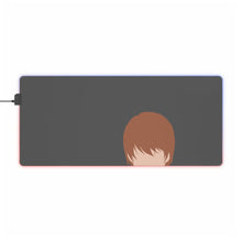 Cargar imagen en el visor de la galería, Light Yagami Minimalista RGB LED Mouse Pad (Desk Mat)
