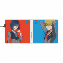 Charger l&#39;image dans la galerie, Tapis de souris LED RVB Darling In The FranXX (tapis de bureau)
