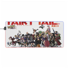 Charger l&#39;image dans la galerie, Tapis de souris LED RGB Fairy Tail Natsu Dragneel, Erza Scarlet, Gray Fullbuster, Lucy Heartfilia, Happy (tapis de bureau)
