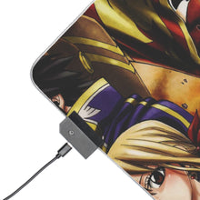 Cargar imagen en el visor de la galería, Fairy Tail Natsu Dragneel, Erza Scarlet, Gray Fullbuster, Lucy Heartfilia, Happy RGB LED Mouse Pad (Desk Mat)
