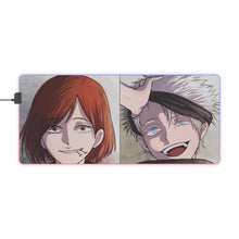 Charger l&#39;image dans la galerie, Tapis de souris LED RVB Jujutsu Kaisen (tapis de bureau)
