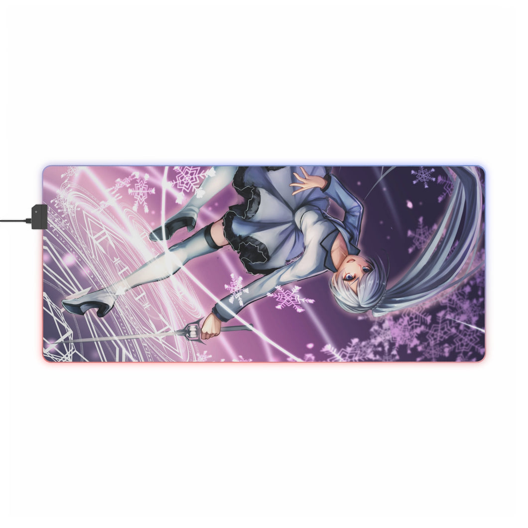 Tapis de souris LED RGB Anime RWBY (tapis de bureau)