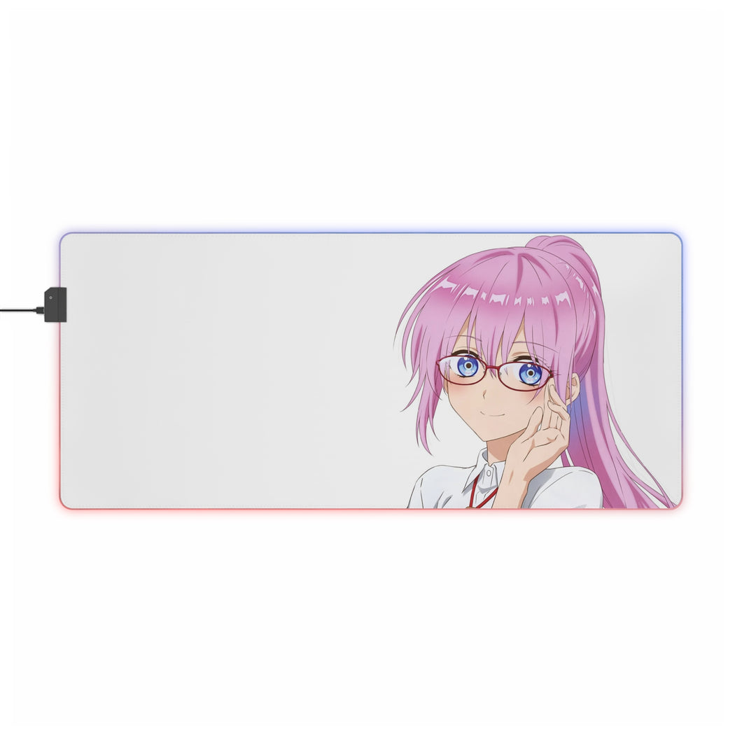 Shikimori's Not Just A Cutie RGB LED Mouse Pad (Desk Mat)