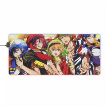 Load image into Gallery viewer, Free! Rin Matsuoka, Makoto Tachibana, Haruka Nanase, Nagisa Hazuki RGB LED Mouse Pad (Desk Mat)
