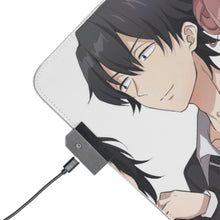 Charger l&#39;image dans la galerie, My Teen Romantic Comedy SNAFU Hachiman Hikigaya, Yukino Yukinoshita, Yui Yuigahama, Komachi Hikigaya RGB LED Tapis de souris (Tapis de bureau)
