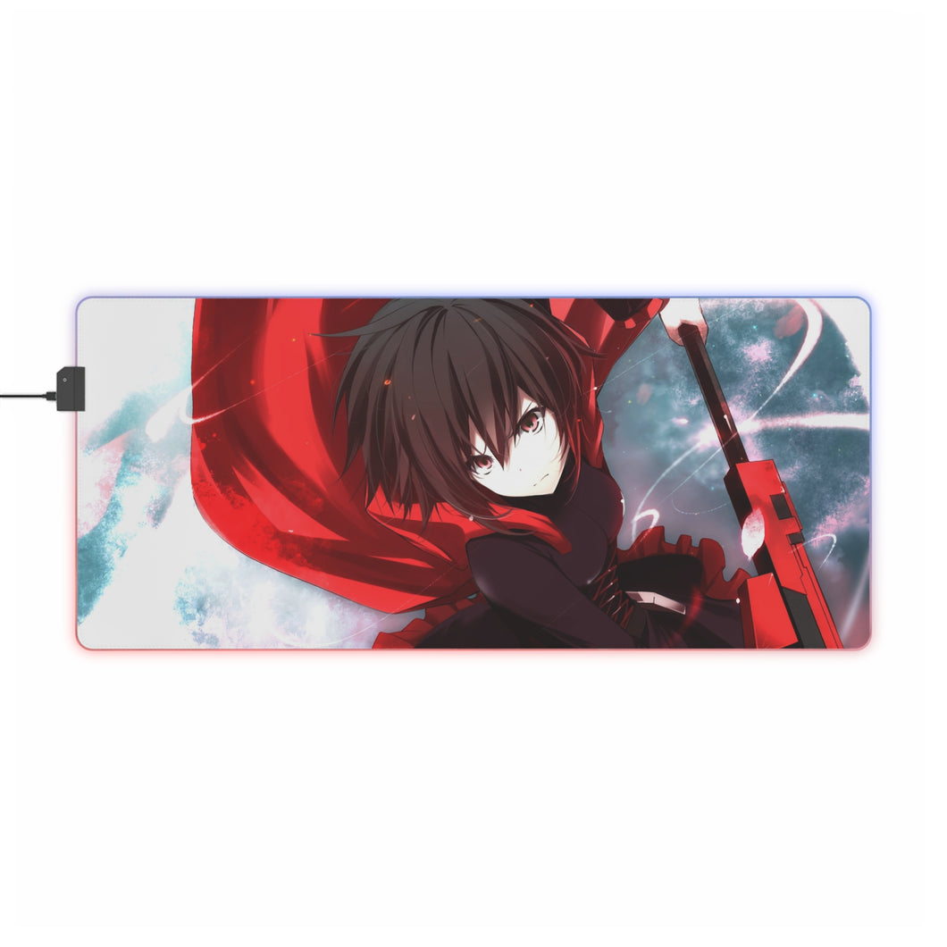 Tapis de souris LED RGB Anime RWBY (tapis de bureau)