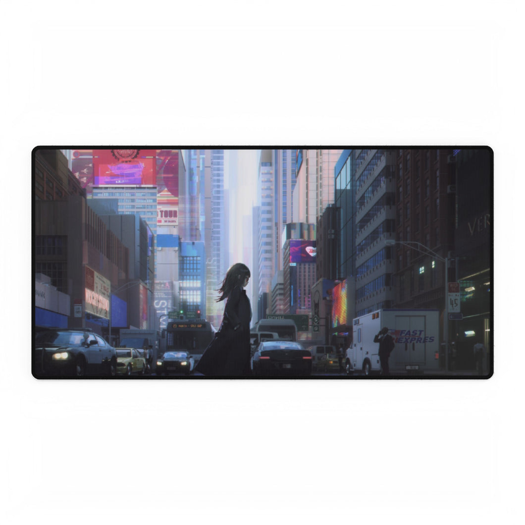 Anime Girl Mouse Pad (Desk Mat)