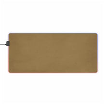 Load image into Gallery viewer, Vermeil in Gold RGB LED Mouse Pad (Desk Mat)
