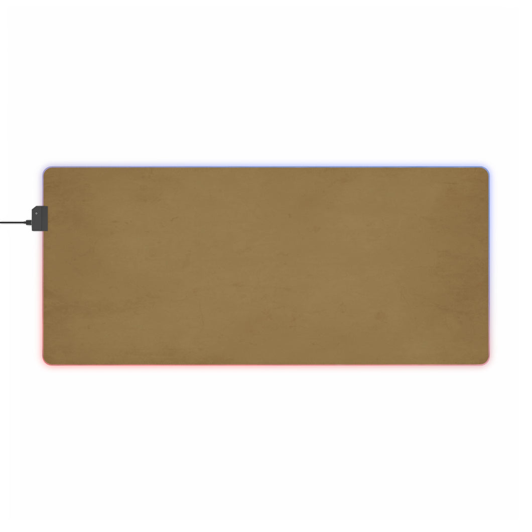 Vermeil in Gold RGB LED Mouse Pad (Desk Mat)