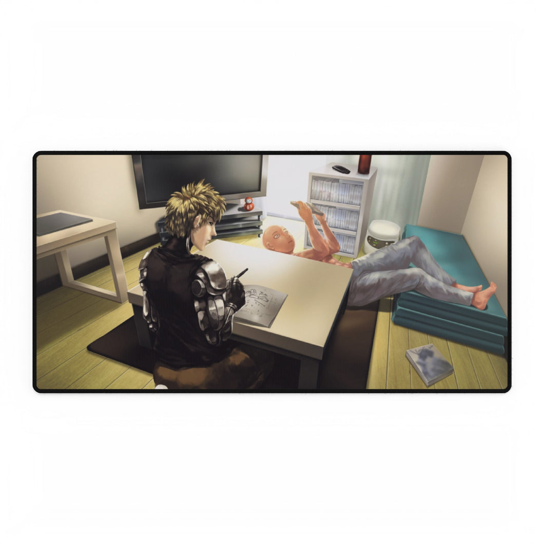 Genos and Saitama Mouse Pad (Desk Mat)