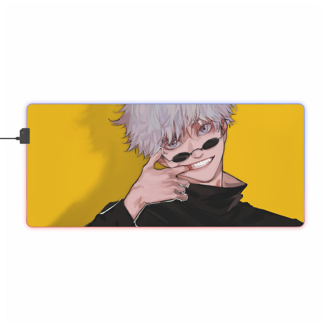 Tapis de souris LED RVB Jujutsu Kaisen (tapis de bureau)