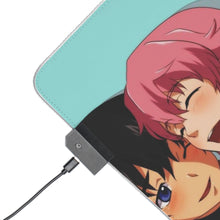 Cargar imagen en el visor de la galería, Mirai Nikki Yuno Gasai RGB LED Mouse Pad (Desk Mat)
