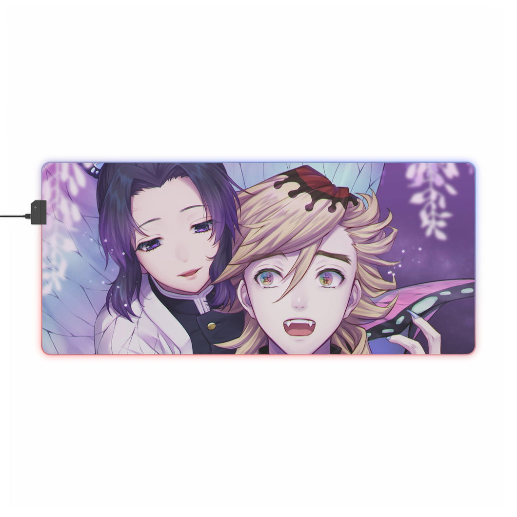 Demon Slayer: Kimetsu No Yaiba RGB LED Mouse Pad (Desk Mat)