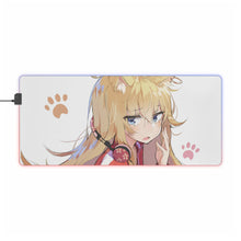 Cargar imagen en el visor de la galería, Gabriel DropOut Gabriel Tenma White RGB LED Mouse Pad (Desk Mat)
