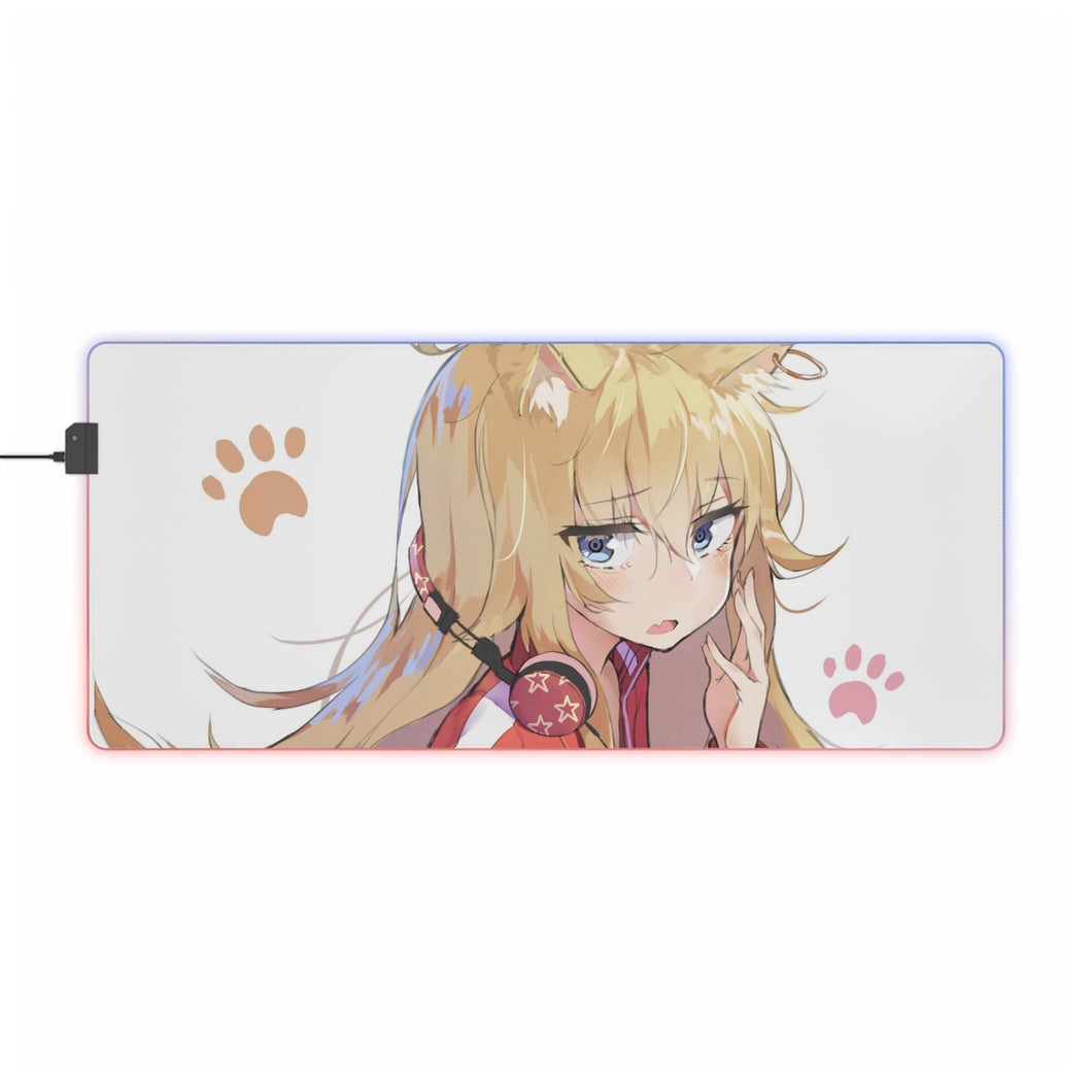 Gabriel DropOut Gabriel Tenma White RGB LED Mouse Pad (Desk Mat)