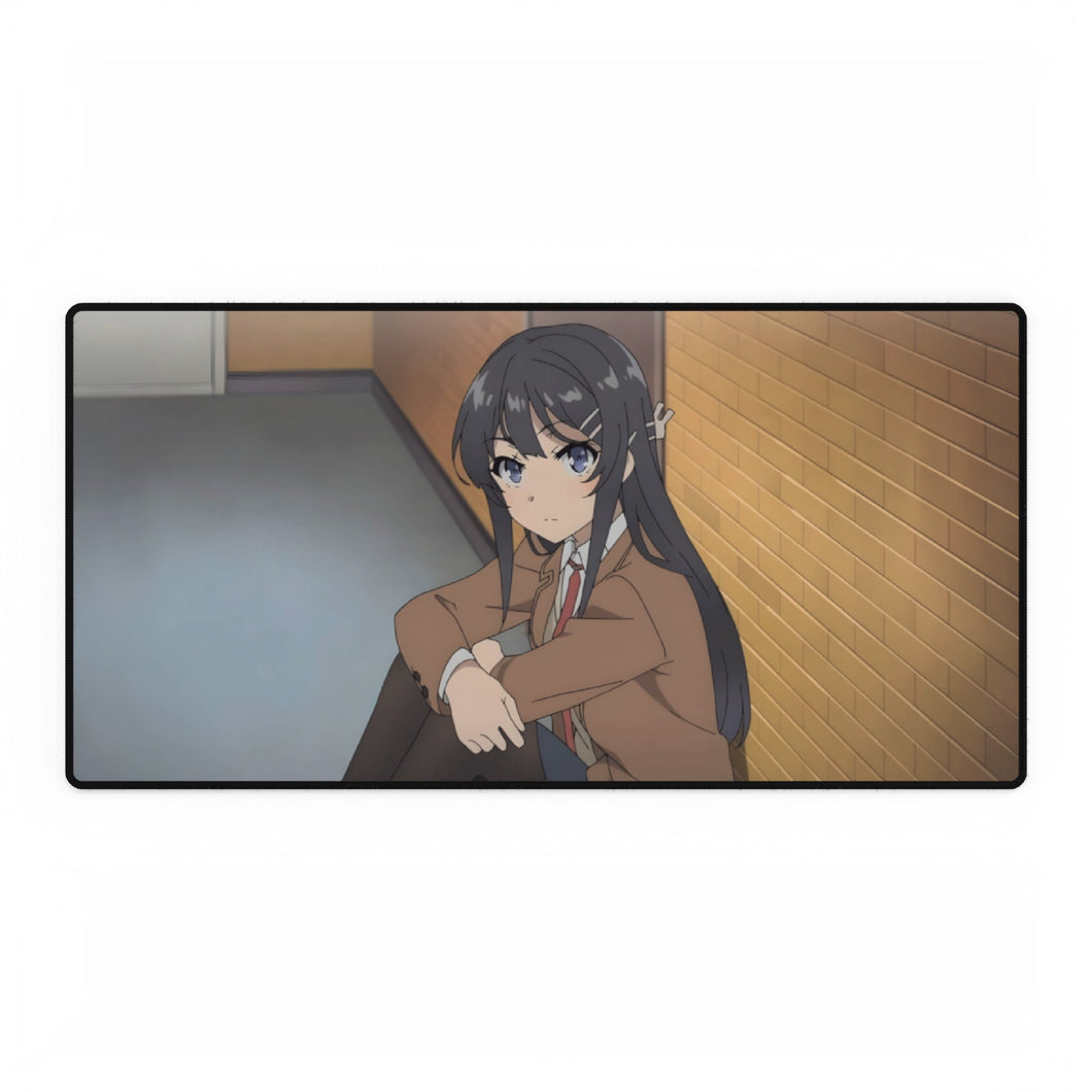 Tapis de souris (tapis de bureau) Bunny Girl Senpai - Mai Sakurajima