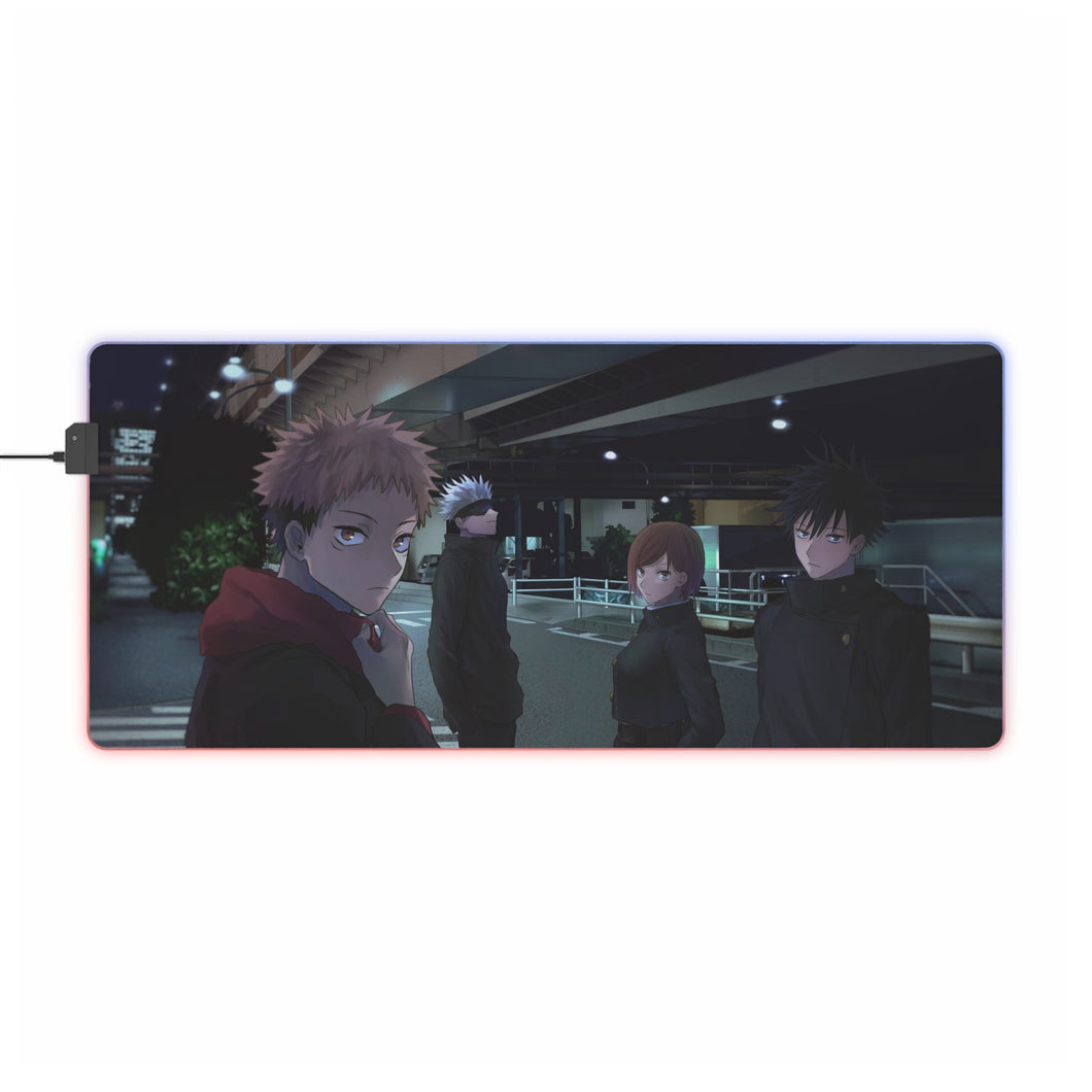 Jujutsu Kaisen RGB LED Mouse Pad (Desk Mat)