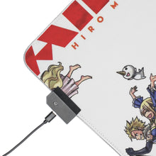 Charger l&#39;image dans la galerie, Tapis de souris LED RGB Fairy Tail Natsu Dragneel, Erza Scarlet, Gray Fullbuster, Lucy Heartfilia, Happy (tapis de bureau)
