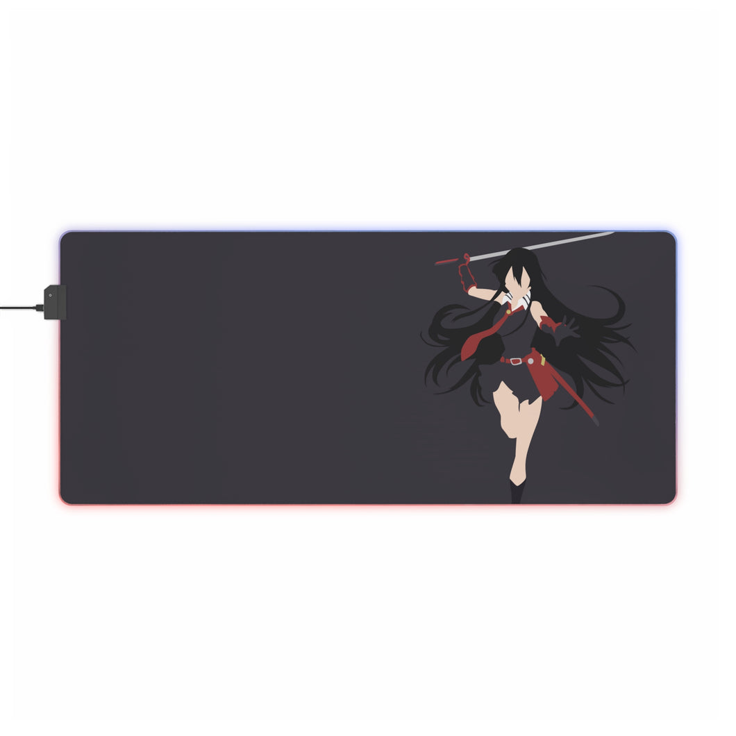 Anime Akame ga Kill! RGB LED Mouse Pad (Desk Mat)