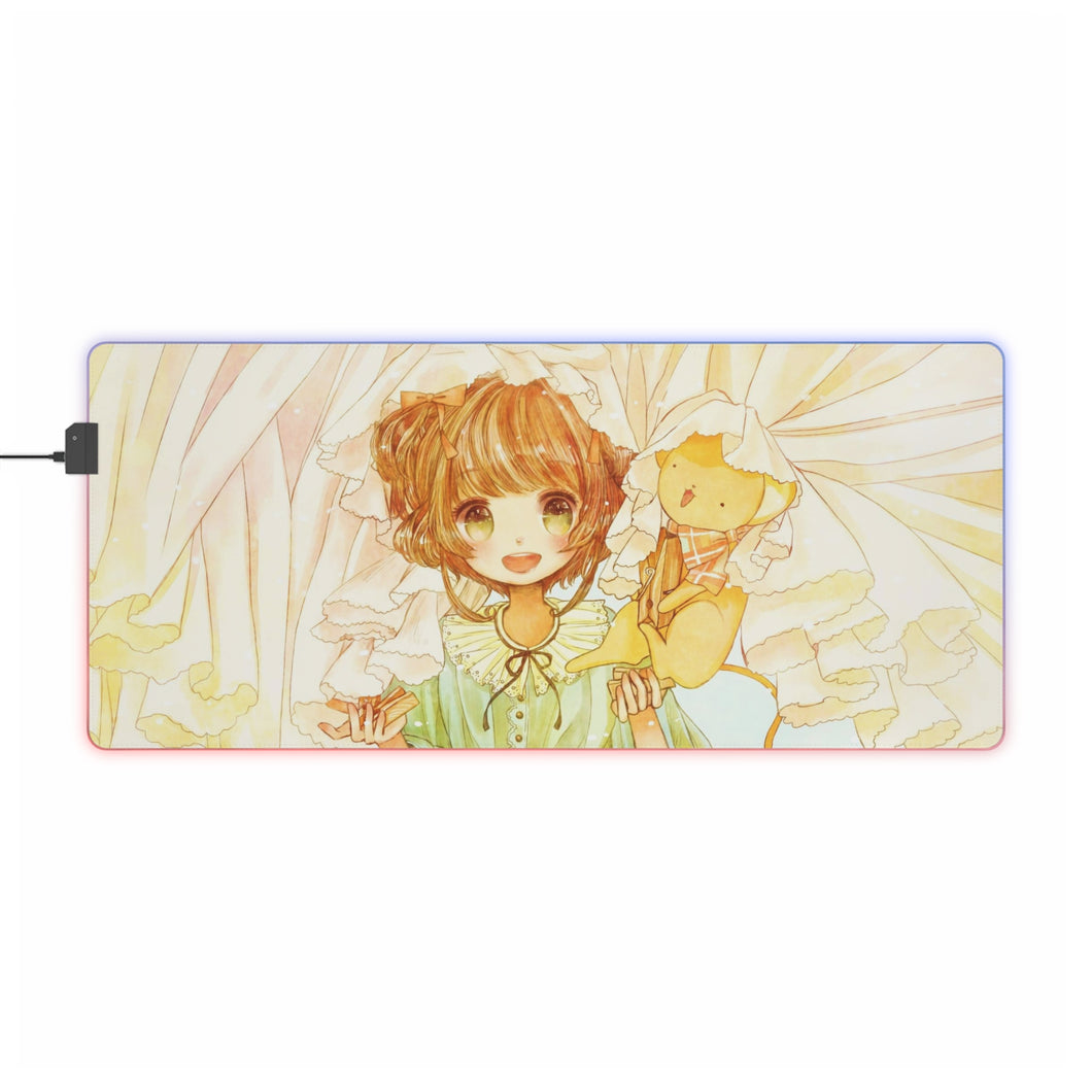 Cardcaptor Sakura Sakura Kinomoto, Keroberos RGB LED Mouse Pad (Desk Mat)