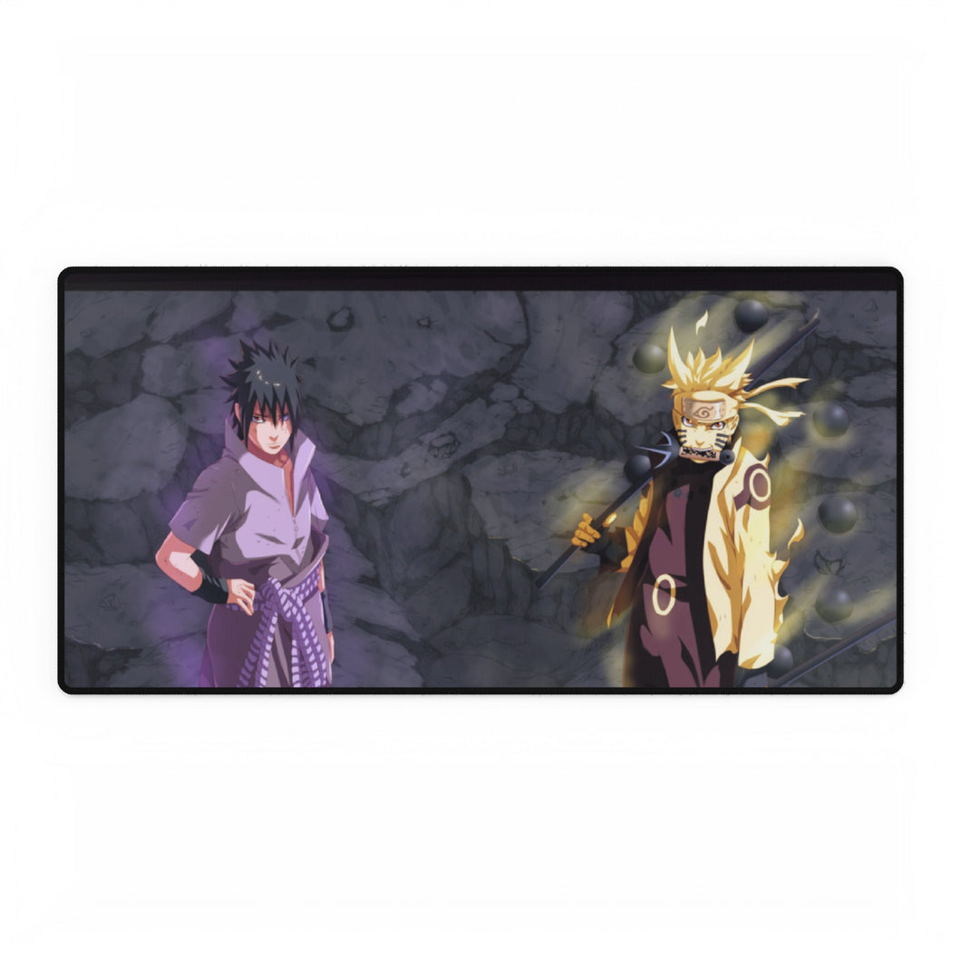 Naruto & Sasuke Mouse Pad (Desk Mat)