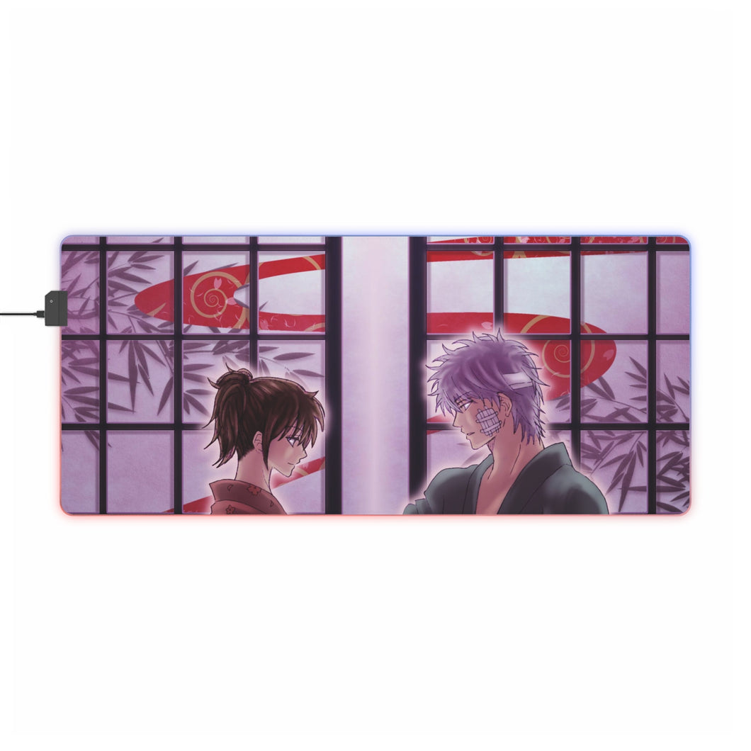 Gintama Gintoki Sakata RGB LED Mouse Pad (Desk Mat)