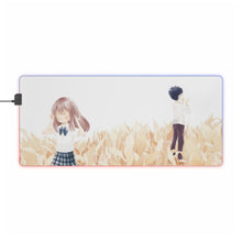 Load image into Gallery viewer, Koe No Katachi RGB LED Mouse Pad (Desk Mat)
